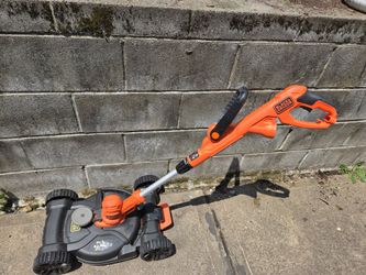 Electric Black and decker weed eater and 12" mowing