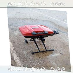 against president Compact BBQ Grill - Grill Everywhere, Anytime with No Hassle