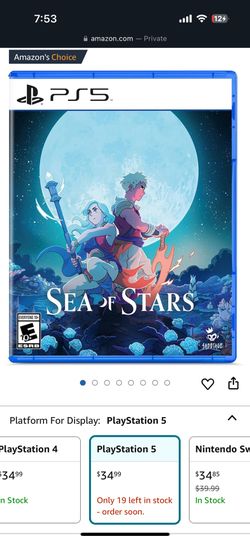 Sea Of Stars Ps5 