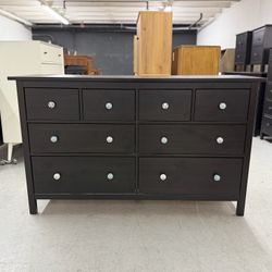 Black 8 Drawer IKEA Hemnes - Tons Of Storage