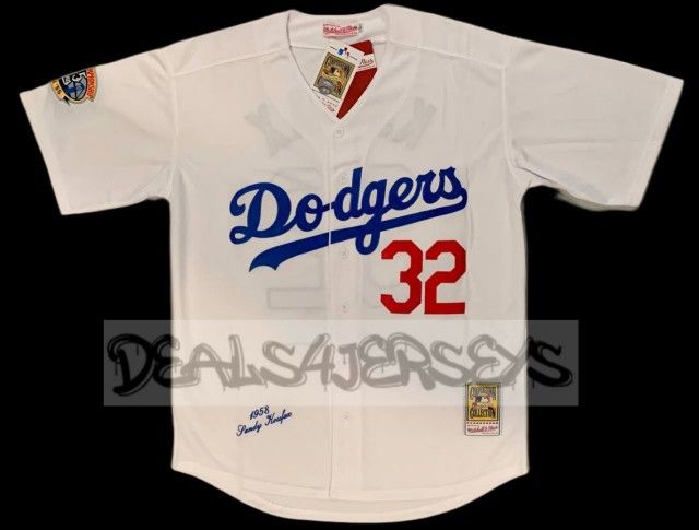 Sandie Koufax LA Dodgers MLB Jersey Size Large