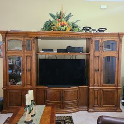 Large TV/media center space