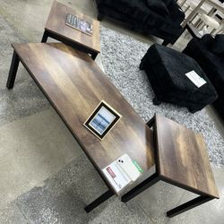 3 Piece Coffee Table Set Brand New In Box Firm Price $140