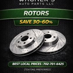 🔥 ROTORS AND MORE CAR PARTS!!