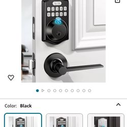 Keyless Entry Door Lock Dead Bolt Black