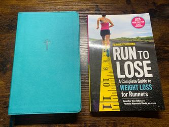 Brand New Bible + Running Weight Loss Book – $15 for Both