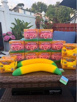 Squeeezy Bananas, Peach, and Chesse