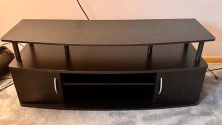 Black TV Stand 47 inches ——- moving sale $25