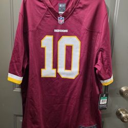 Nike On Field Authentic Jersey Sz XL Robert Griffin III NFL Washington Redskins W/tags 