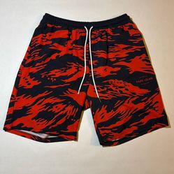 Faze Clan Red Tiger Swim Shorts