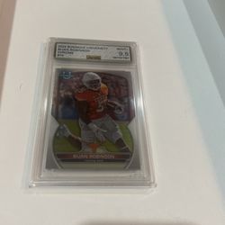 Bijan Robinson Topps Chrome 9.5