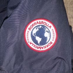 Men's Parka Jacket with Faux Fur Hood