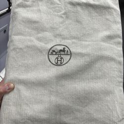 New Hermes Dust Bag Brand New