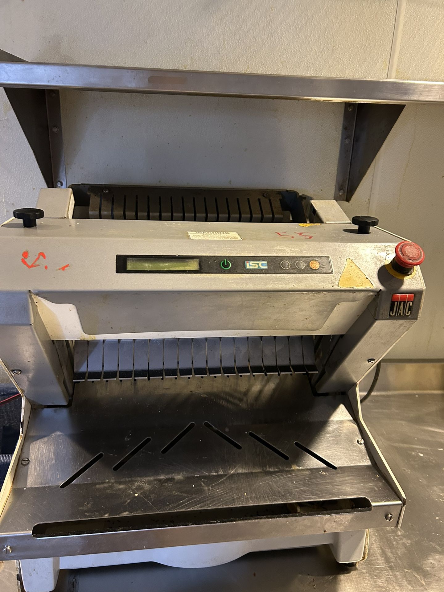 JAC Automatic Feed Countertop Bread slicer