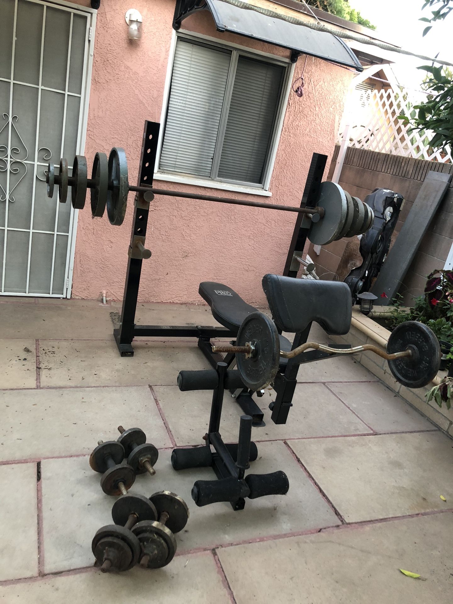 Olympic weightlifting set