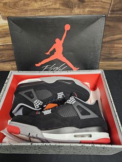Used Jordan 4 Bred