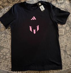 Adidas Messi Graphic T-Shirt Black