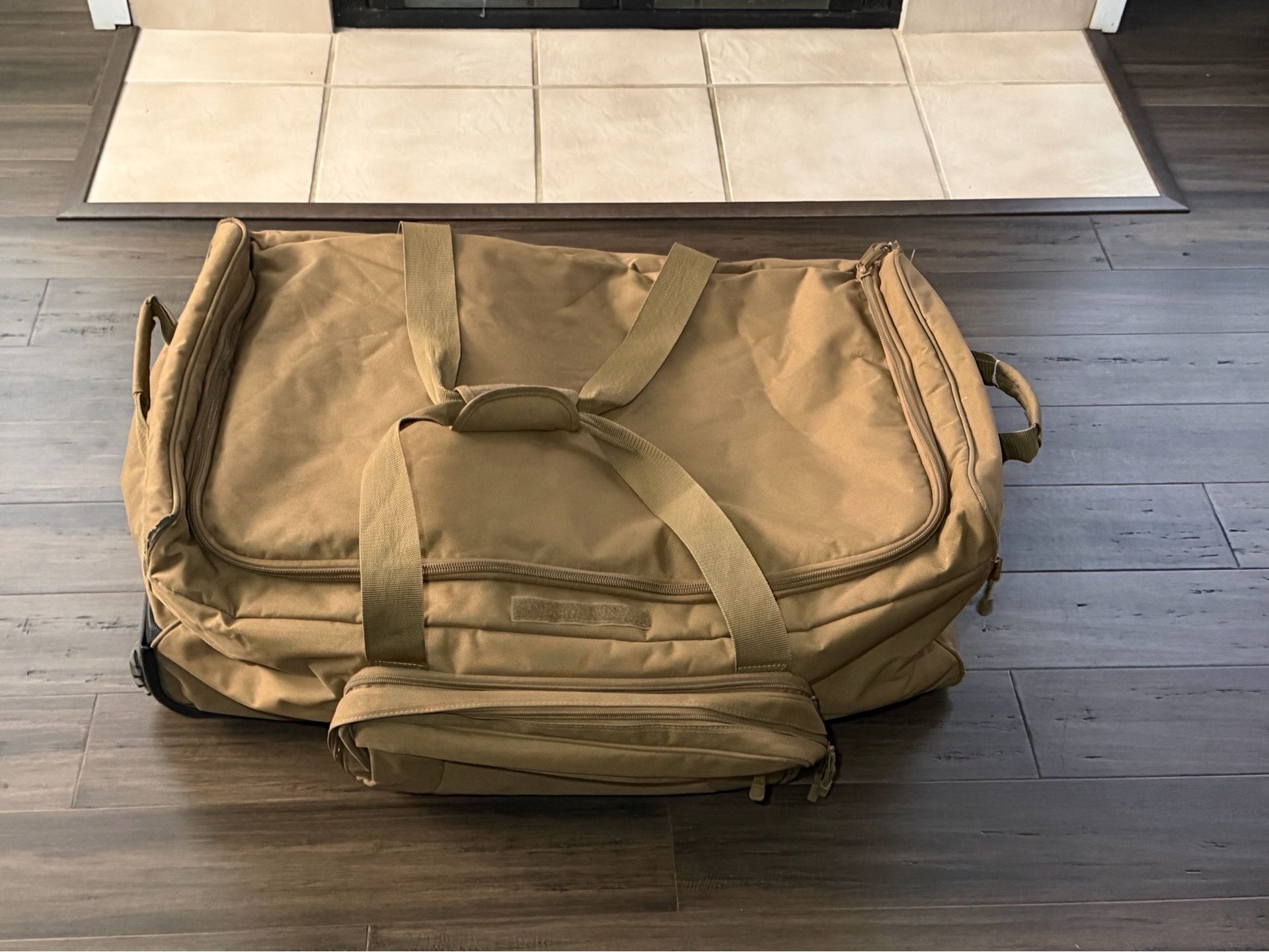 (2) Rolling Duffel Bags 124L