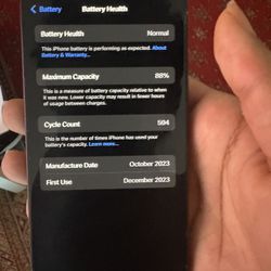 iPhone 15 Black 