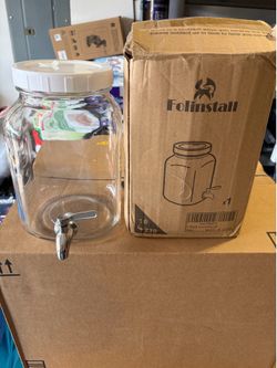 120 fl oz brand new jar with dispenser