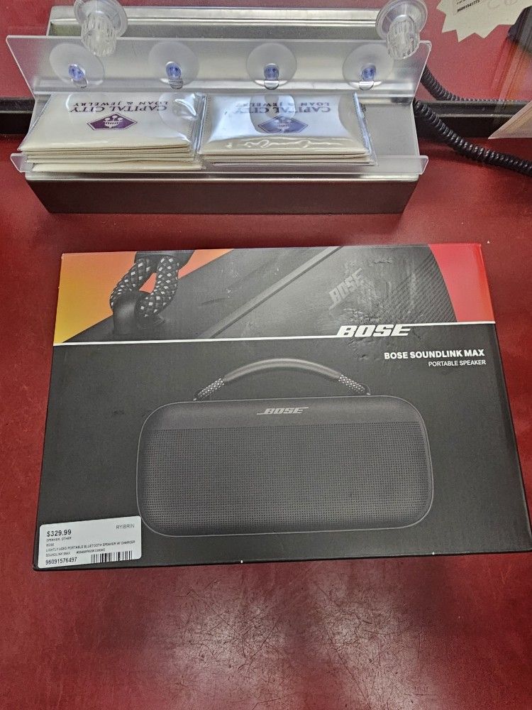 96091 Bose Soundlink Max Portable Bluetooth Speakers In Box 576497