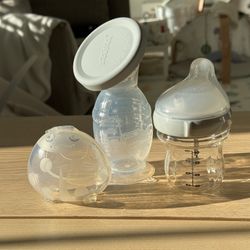 Haakaa Gen3 Glass Bottle & Silicone Pump & Milk Collector