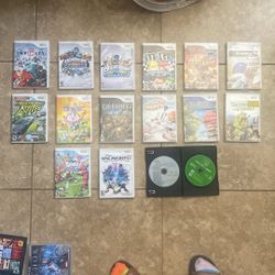 Wii Console Variety Of Games 16 Games In Total 