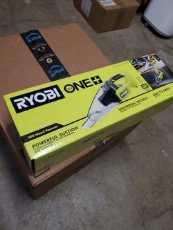 Ryobi 18v vacuum
