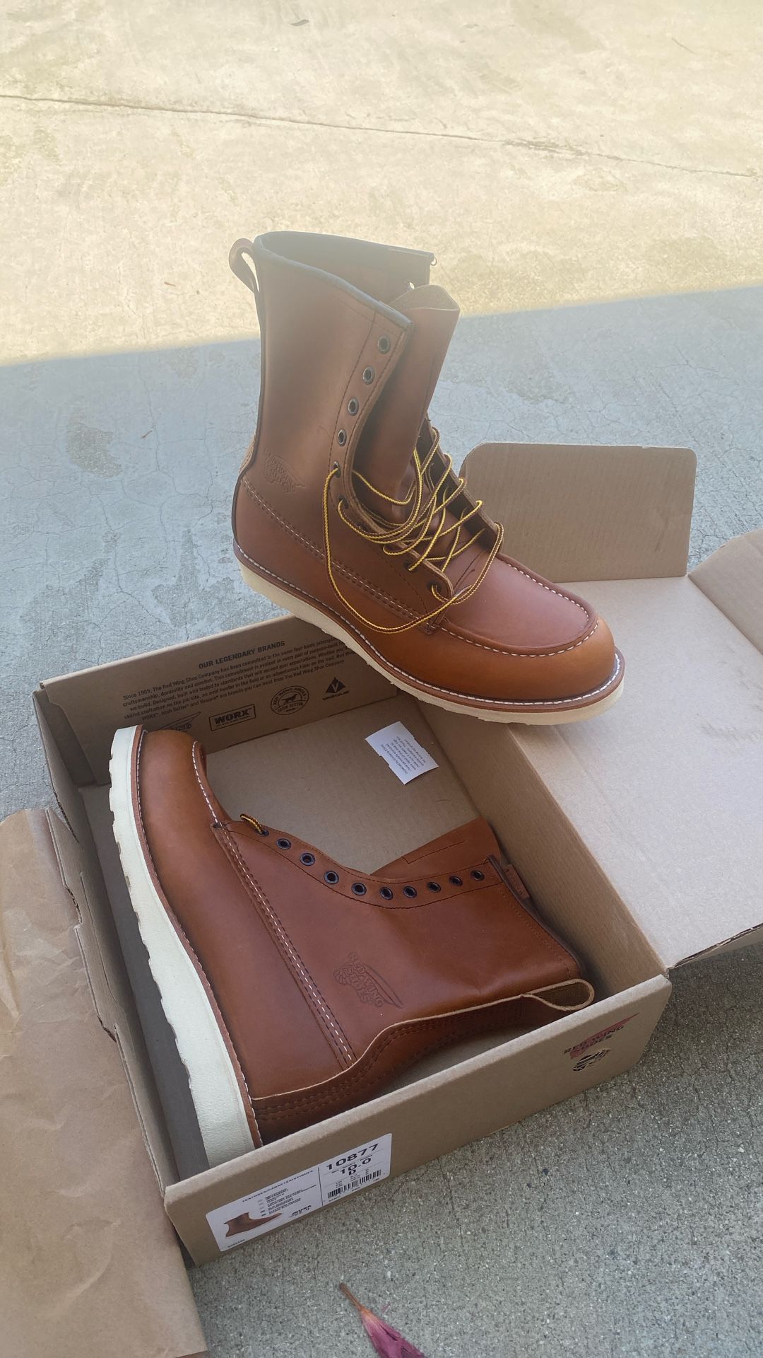 Red Wing Men’s Boots Size 10