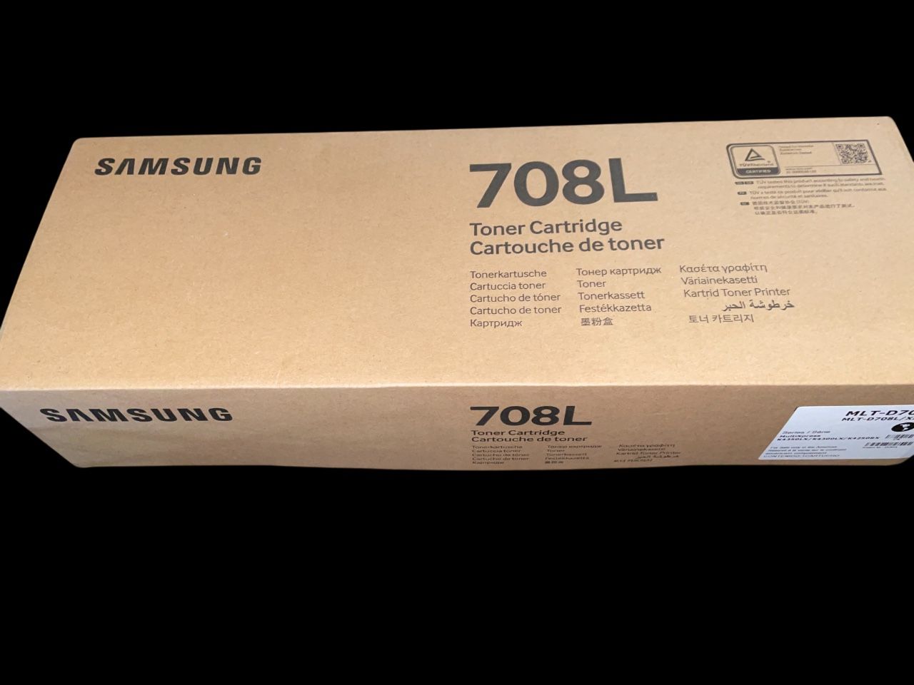 Samsung Toner Cartridge 708L New Sealed  