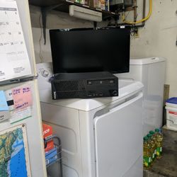 Lenovo M72e SFF i3 16gb 500gb SSD 24" Acer 