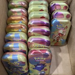 Pokemon 151 Sealed Mini Tins - New
