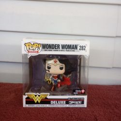 Funko Pop Dc Comics Wonder Woman Jim Lee Deluxe 282 Exclusive Vinyl Figure