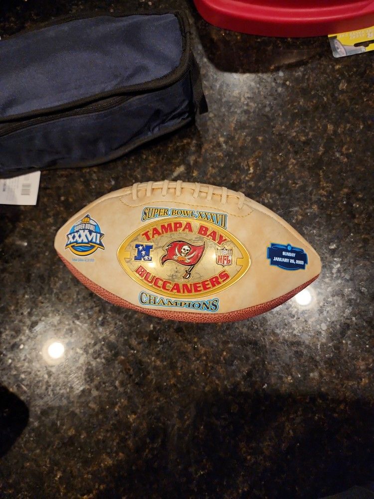 Commerative Bucs Superbowl Football