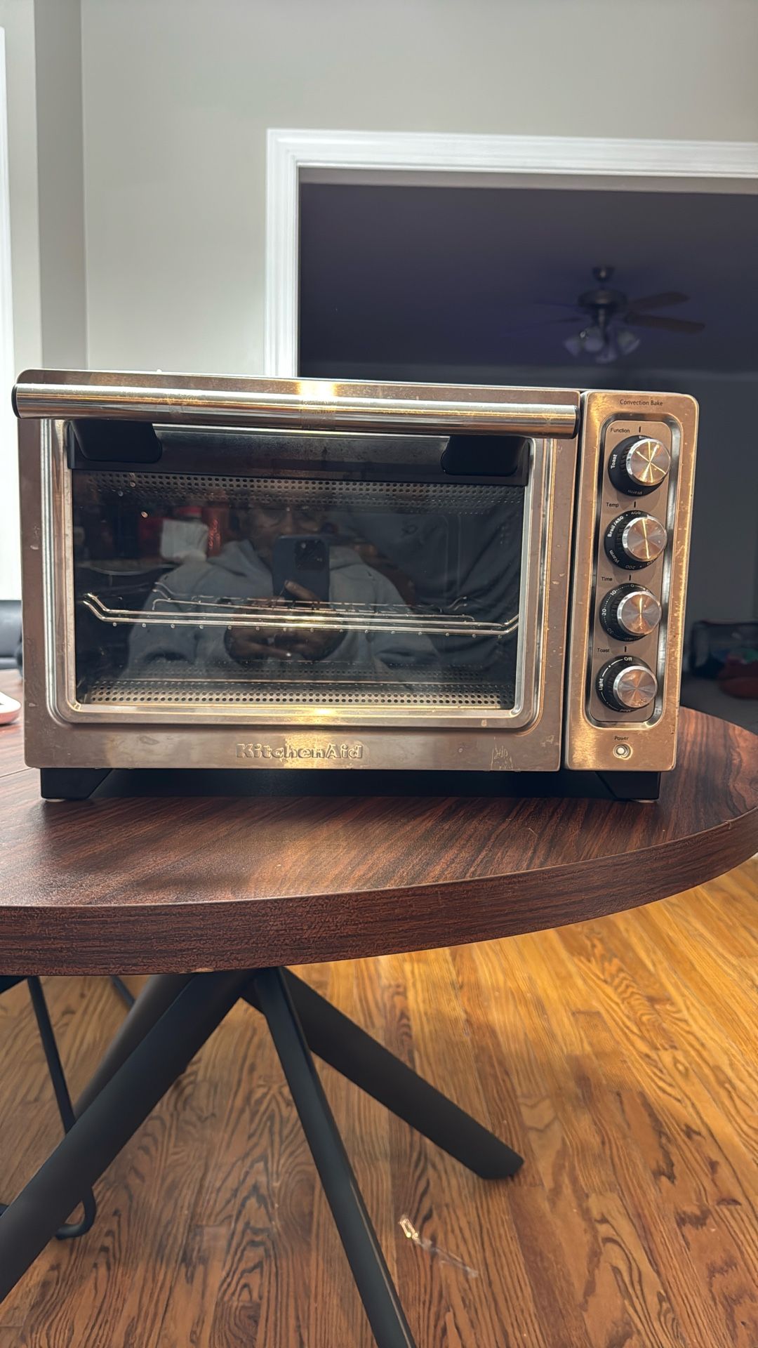 KitchenAid 12-Inch Compact Convection Countertop Oven - Stainless Steel KCO253Q2SS