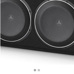 JL Audio CS212LG-TW1 Dual 12TW1 PowerWedge, Sealed, 2 Ω 
