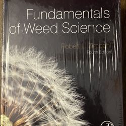 Fundamentals Of Weed Science (Hardcover)