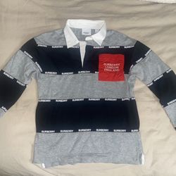 Burberry Long Sleeve For Boys, Size 10Y