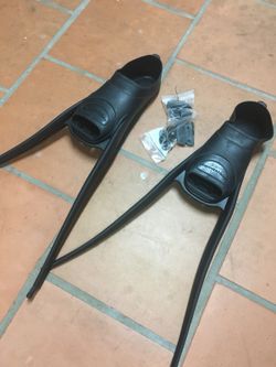 HammerHead Footpockets for freediving Fins. Size 8-9 (42-43)