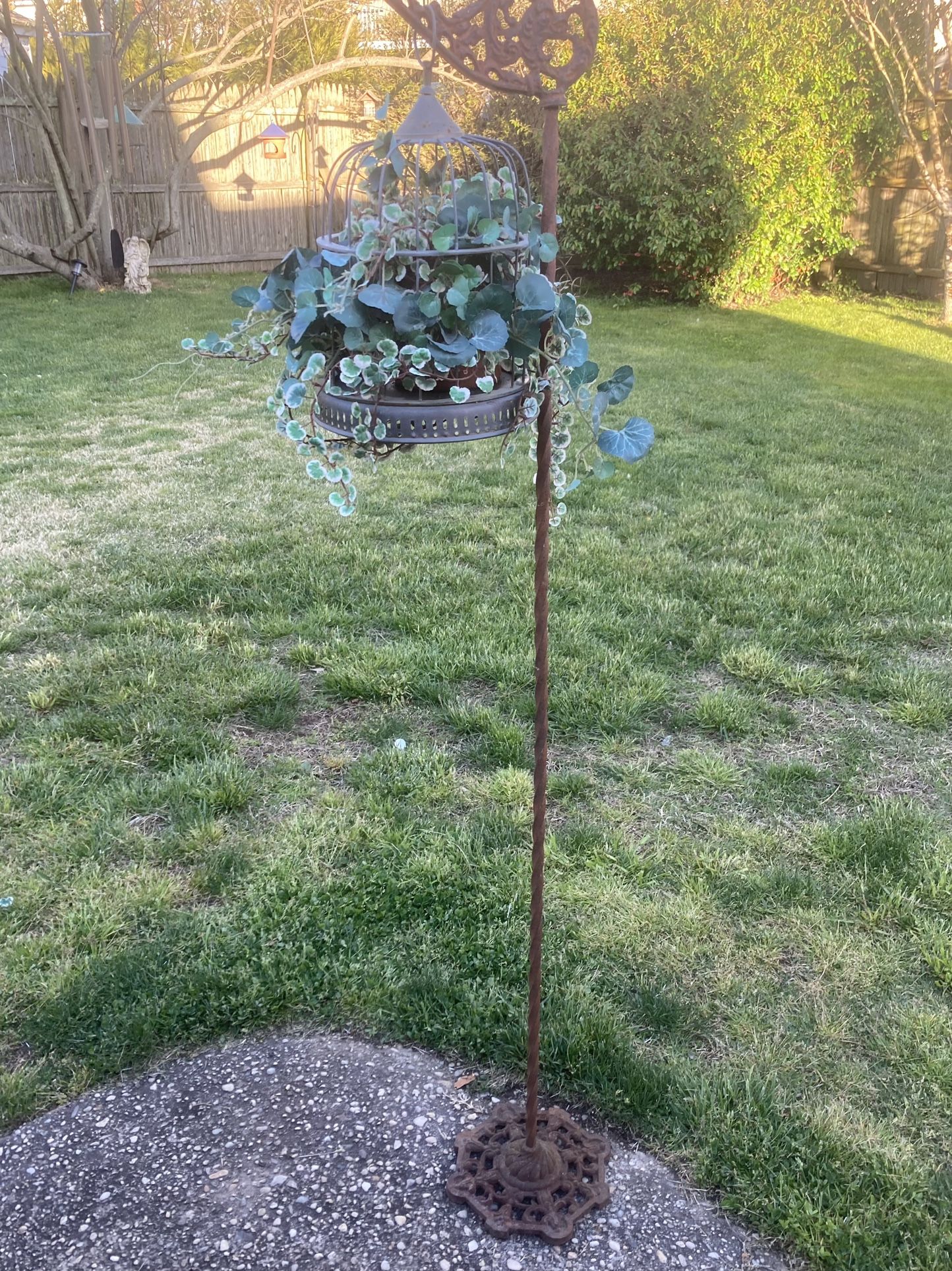 Vintage Rustic Plant Holder 