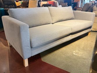 IKEA Karlstad Grey 2-Cushion Sofa