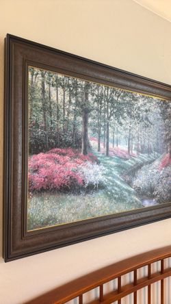 Framed Nature Painting