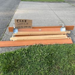 Free Queen Bed Frame CURB SIDE