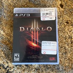 Diablo III (Sony PlayStation 3, 2013)