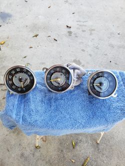 12/55 Bug Speedometer)(6/61 Bug Speedometer)7/65 Bug Speedometer in Great Working Conditions $450 For All 3 or Individual Price Each.