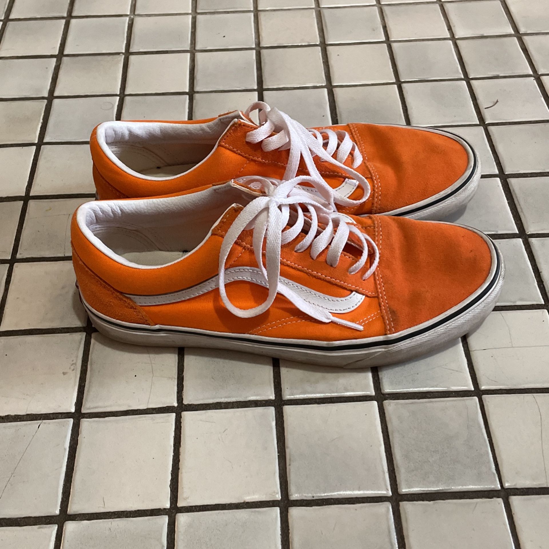 Orange Vans