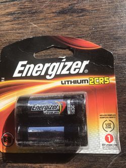 Energizer 2CR5 Lithium Battery. Brand New in Sealed case. Lot of 12. Great Deal!!