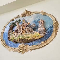 Vintage Italy Empire Wall Art 3D- 3 Piece 