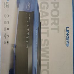 LINKSYS 8-PORT SWITCH  (MODEL # SE4008