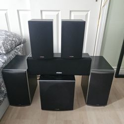 Polk Audio 5.1 surround Setup 